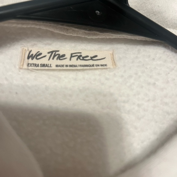 Free people We the Free oversized cream hoodie - Picture 3 of 3